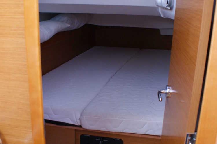 Jeanneau Sun Odyssey 409 - cabina di poppa a tribordo